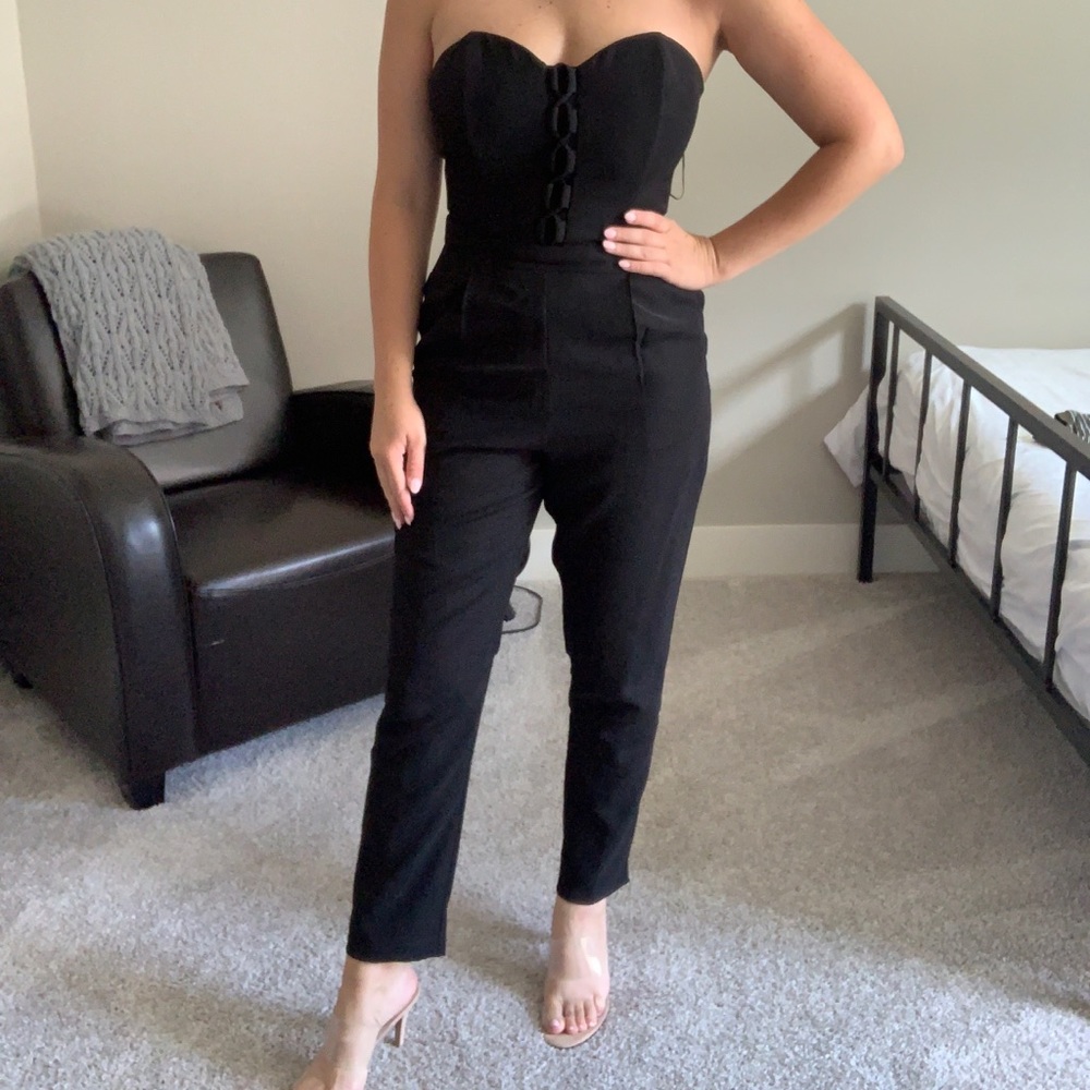 Black jumpsuit